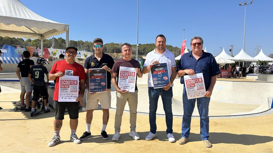 El Skate Park de La Nucía acoge los campeonatos de España de Roller y Scooter