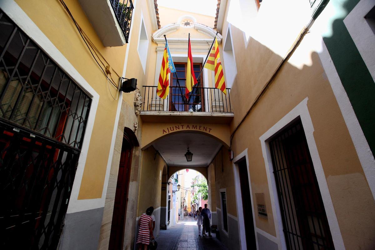 El Ayuntamiento de La Vila Joiosa.