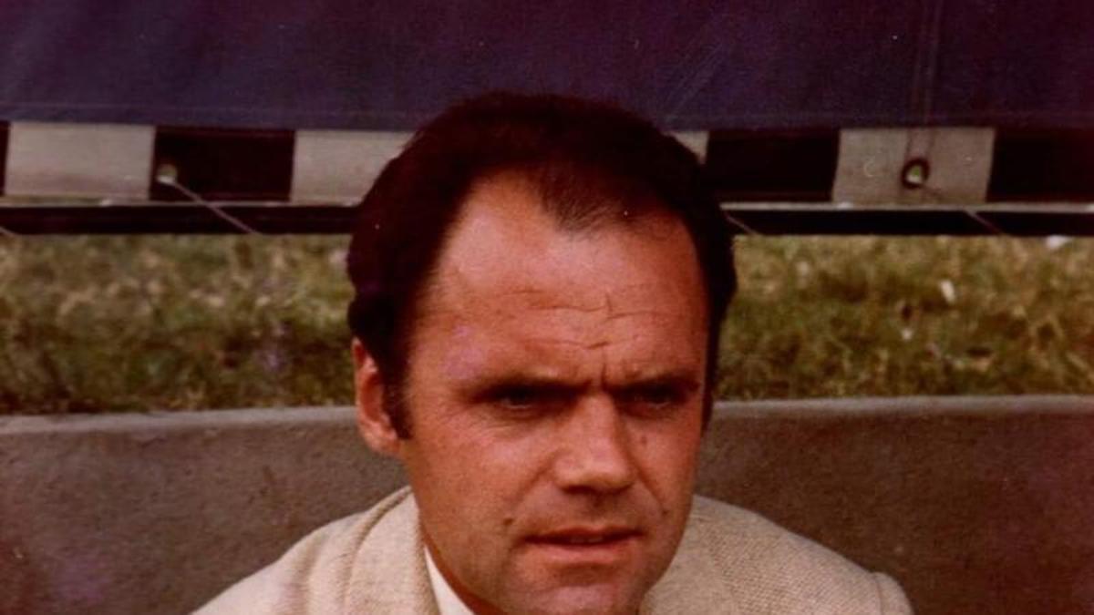 Lucien Müller en su época de entrenador en España.