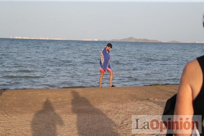 Protesta contra el estado del Mar Menor