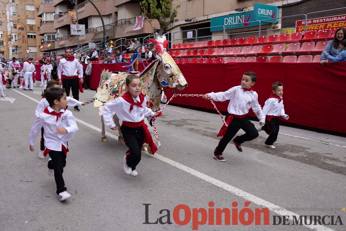 Desfile infantil en las Fiestas de Caravaca (Bando Caballos del Vino)