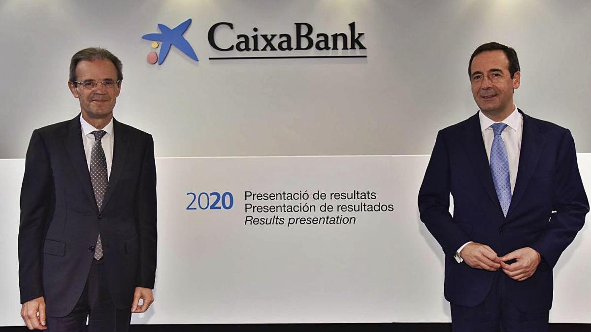 Els beneficis de CaixaBank cauen un 19% fins als 1.381 milions per la COVID