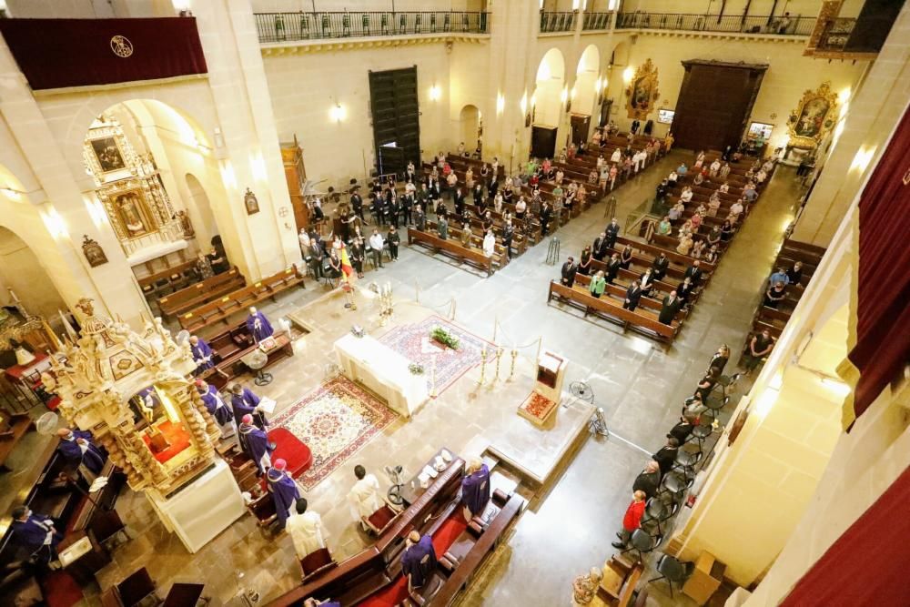 Misa-funeral por las víctimas de la covid-19 en Alicante