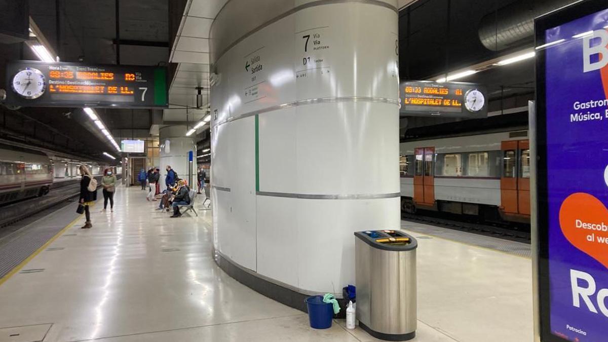 Finalización de las obras del nuevo esquema de vías de la estación de Barcelona-Sants