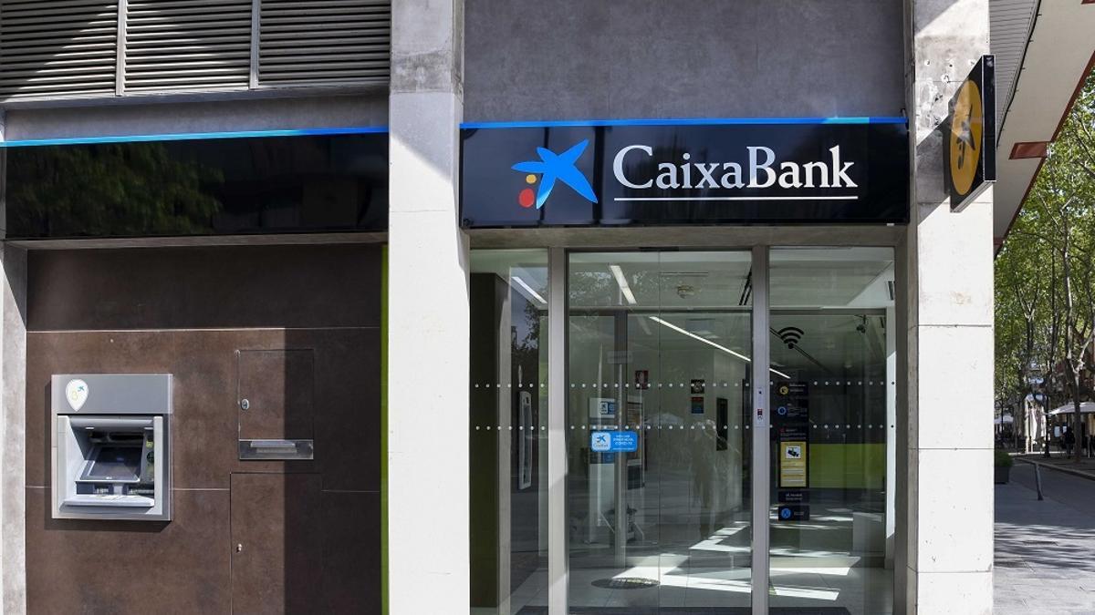 Una oficina de CaixaBank.