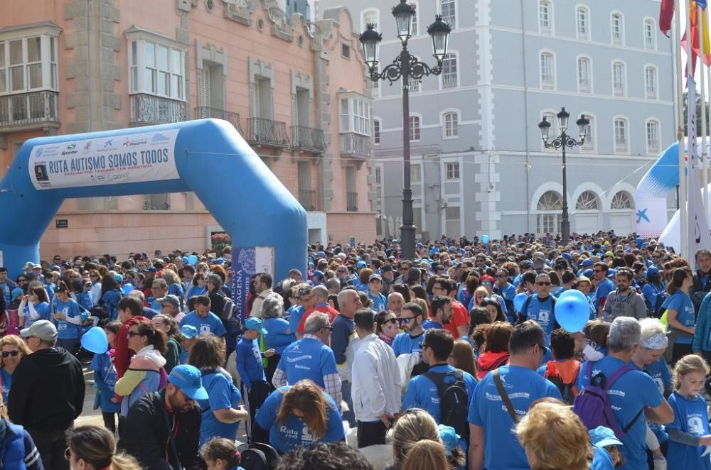 Marcha Autismo Somos Todos de Cartagena