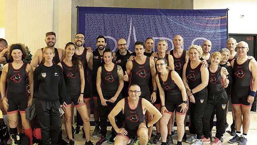 Plata balear en el Mundial de remo indoor de París