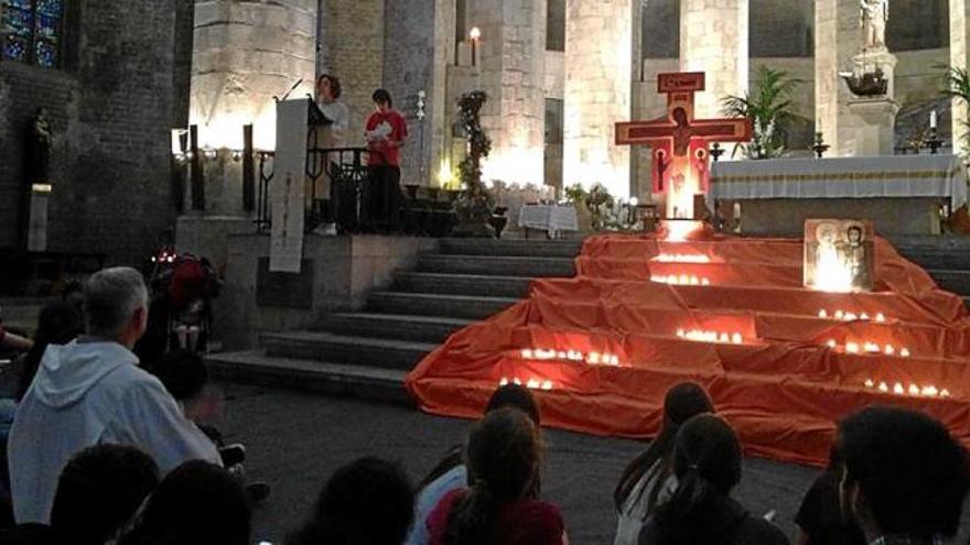 Una pregària de la trobada de joves de Taizé celebrada l&#039;any passat