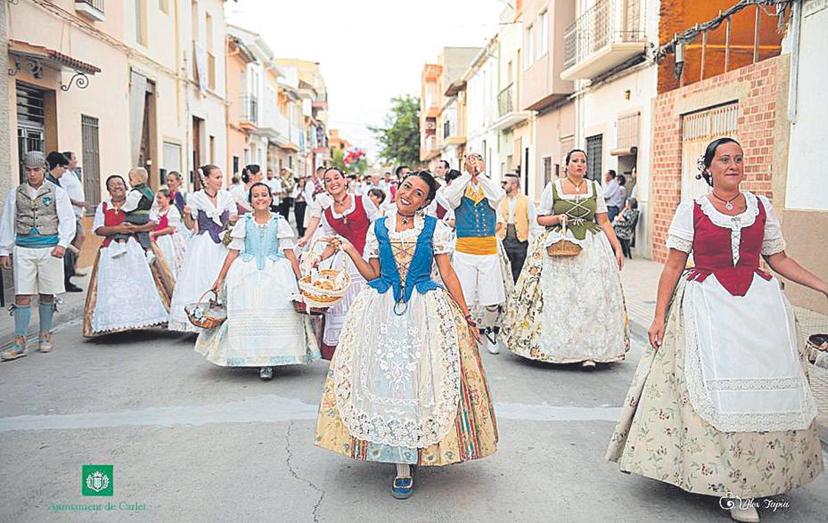 Pregó amb misteleta i rosconets del 2019.