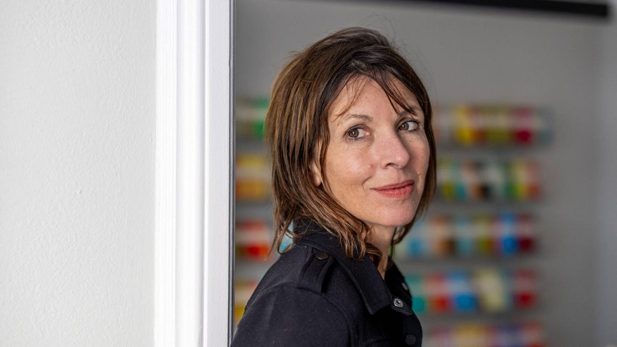 La escritora Rachel Cusk, retratada en Barcelona.