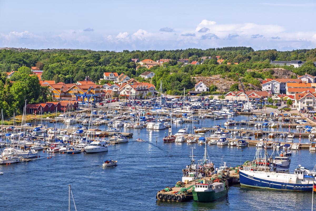 El puerto de Grebbestad