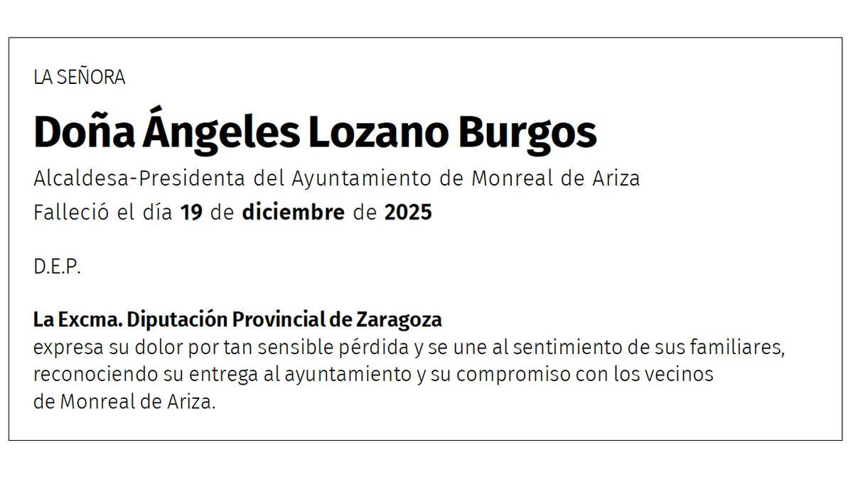 Ángeles Lozano Burgos