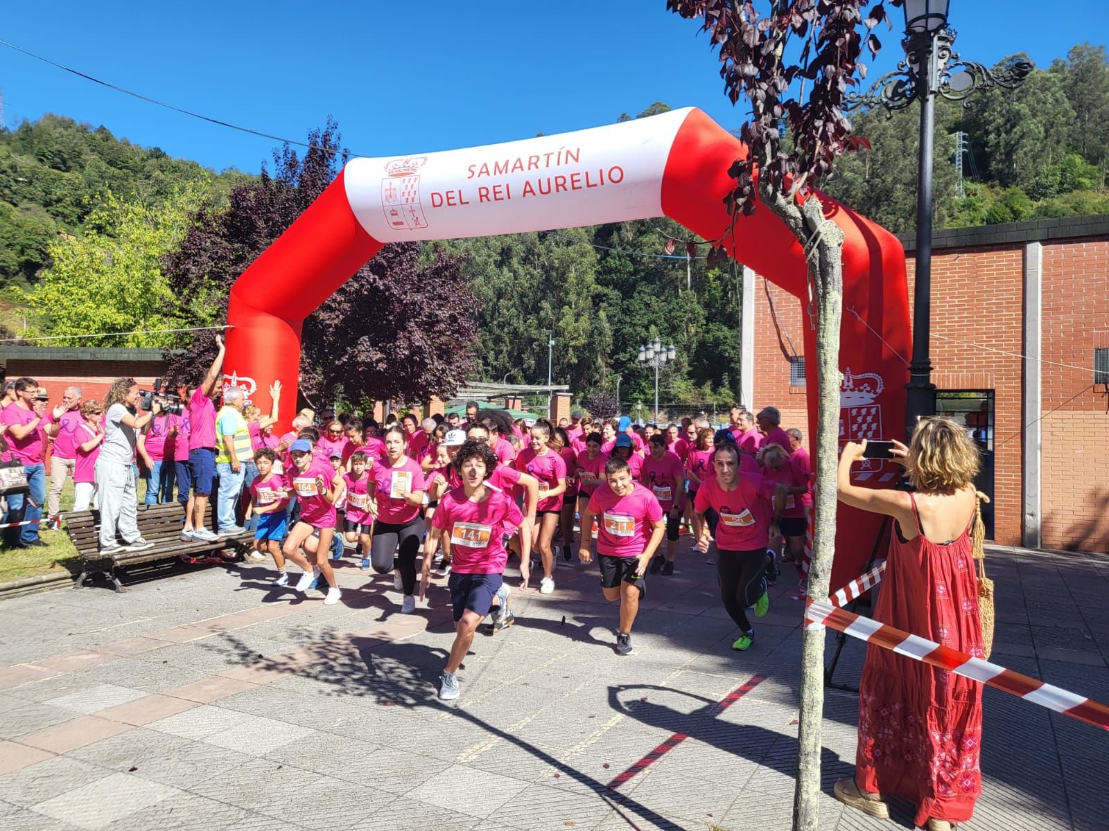 Carrera solidaria en San Martín