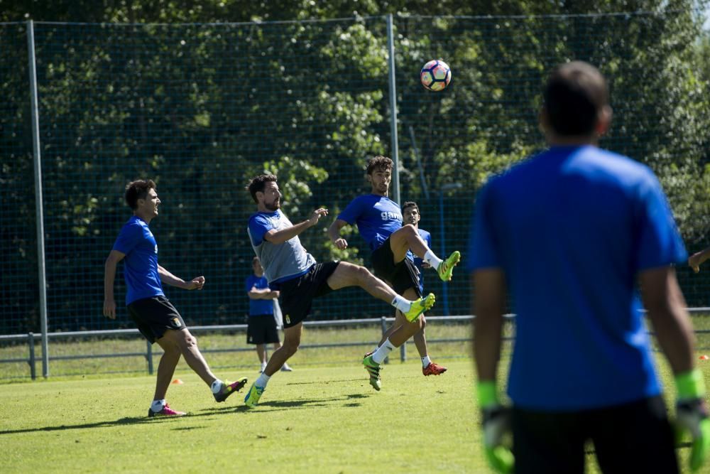 Entrenamiento del Real Oviedo