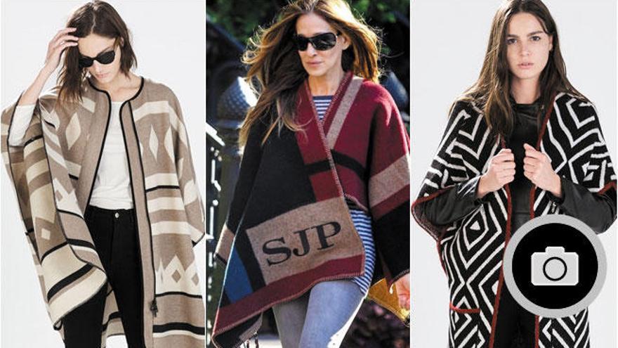 Tendencias otoño invierno 2014: Los ponchos y las capas