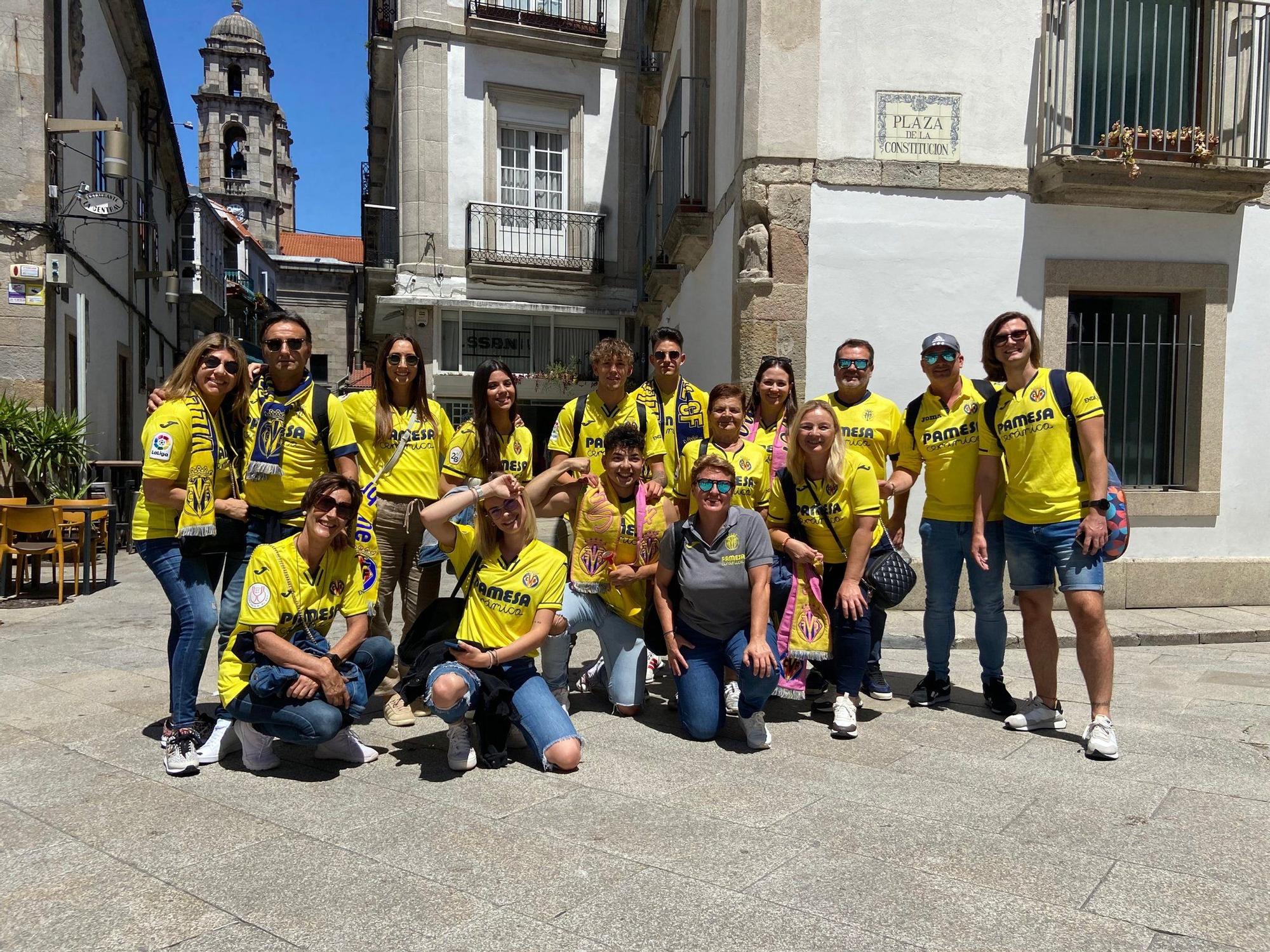 Los seguidores groguets se hacen oír en Vigo