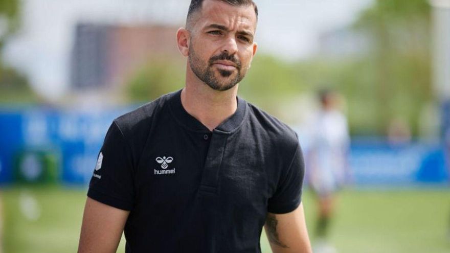 José Herrera, antes del partido del pasado 6 de mayo ante el Alavés.