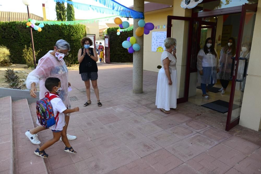 Mañana tranquila en el colegio La Vaguadan de Cartagena