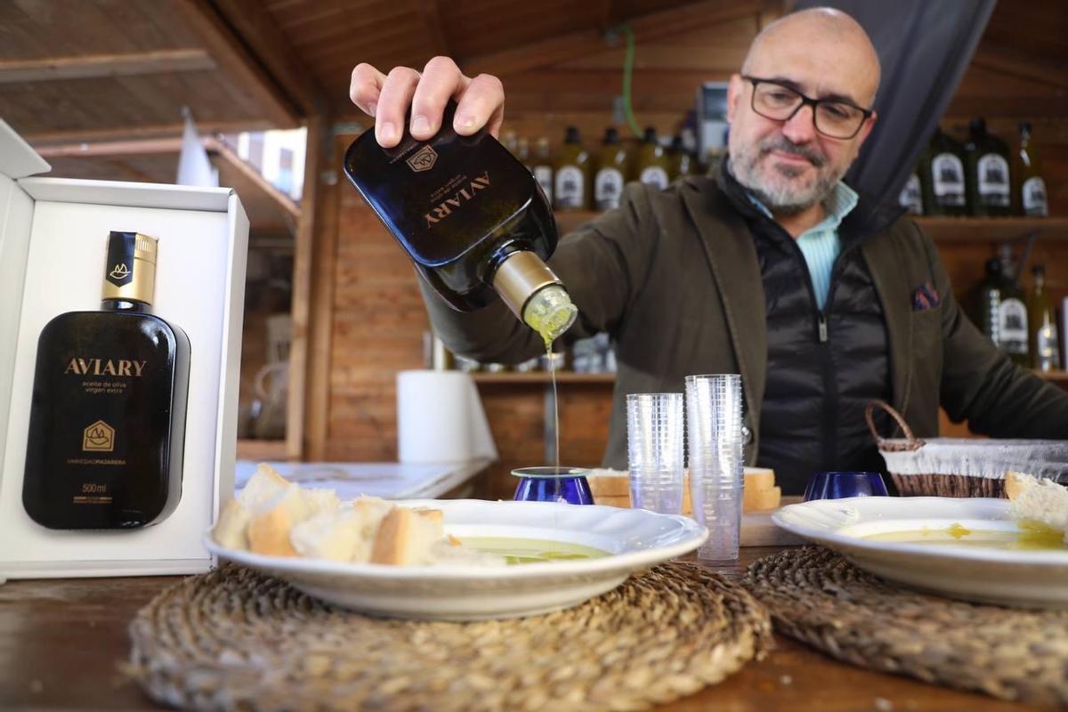 Expositor del Festival Córdoba Virgen Extra, en su edición de 2025.