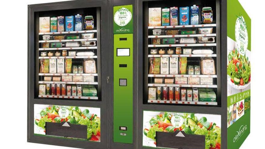 Así son las máquinas de vending saludables para colegios y centros de salud