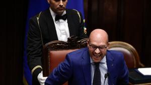 El nuevo presidente del Congreso italiano, Lorenzo Fontana.