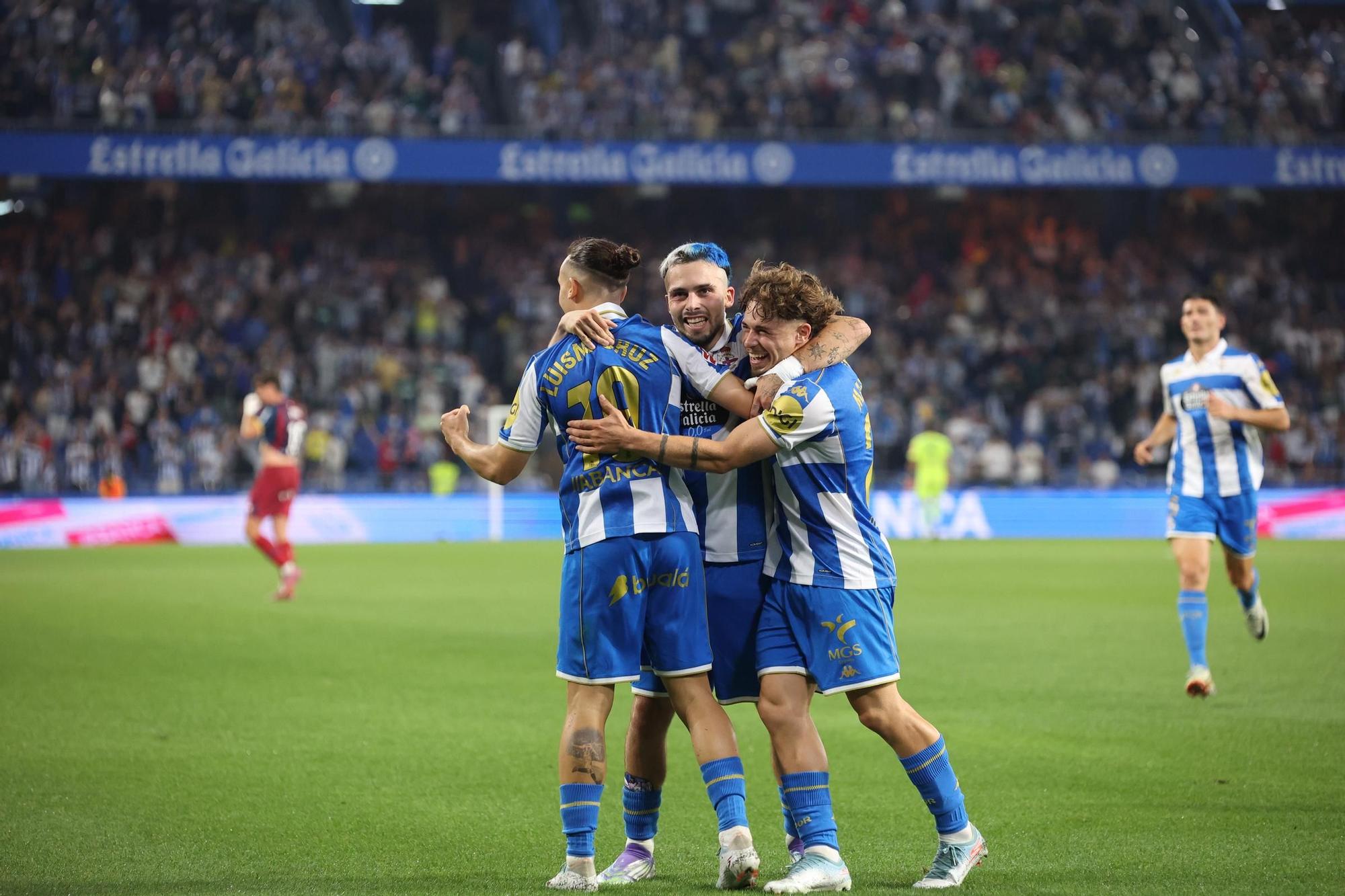 Las mejores imágenes del Deportivo - Huesca