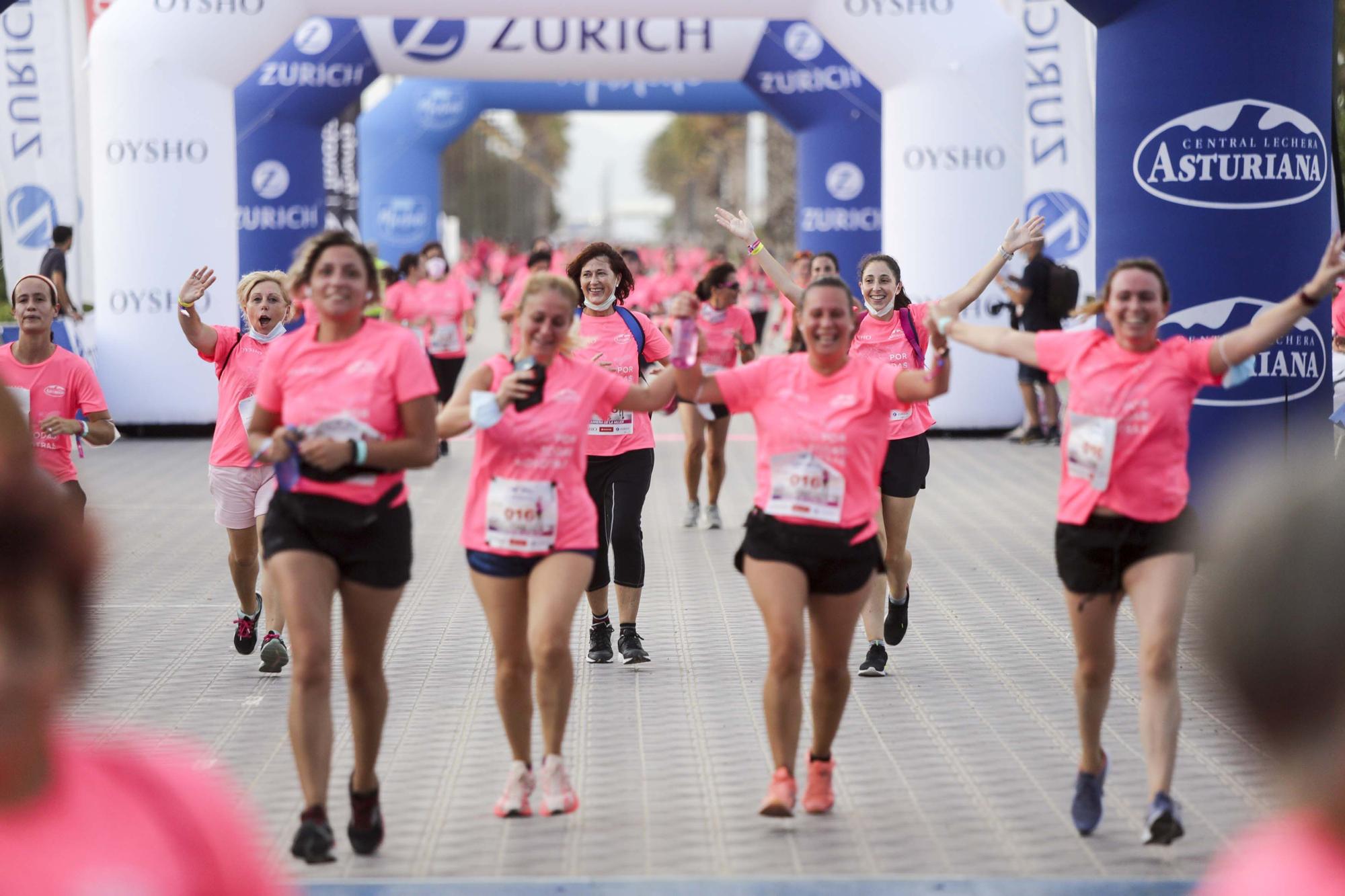 Las mejores imágenes de la carrera de la Mujer en València