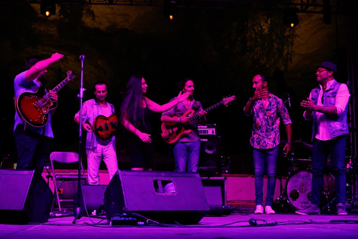 Jazz bajo la muralla en las Festes de la Terra