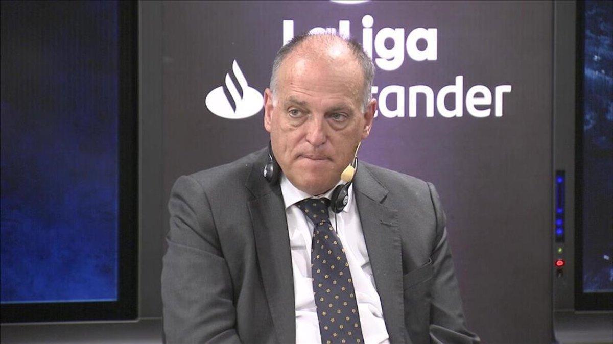 Javier Tebas, presidente de LaLiga