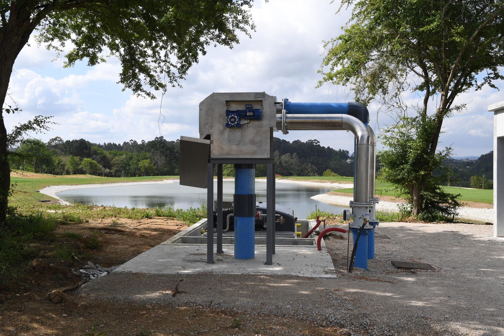 Golf Xaz, primer campo de golf de Galicia que recicla aguas residuales