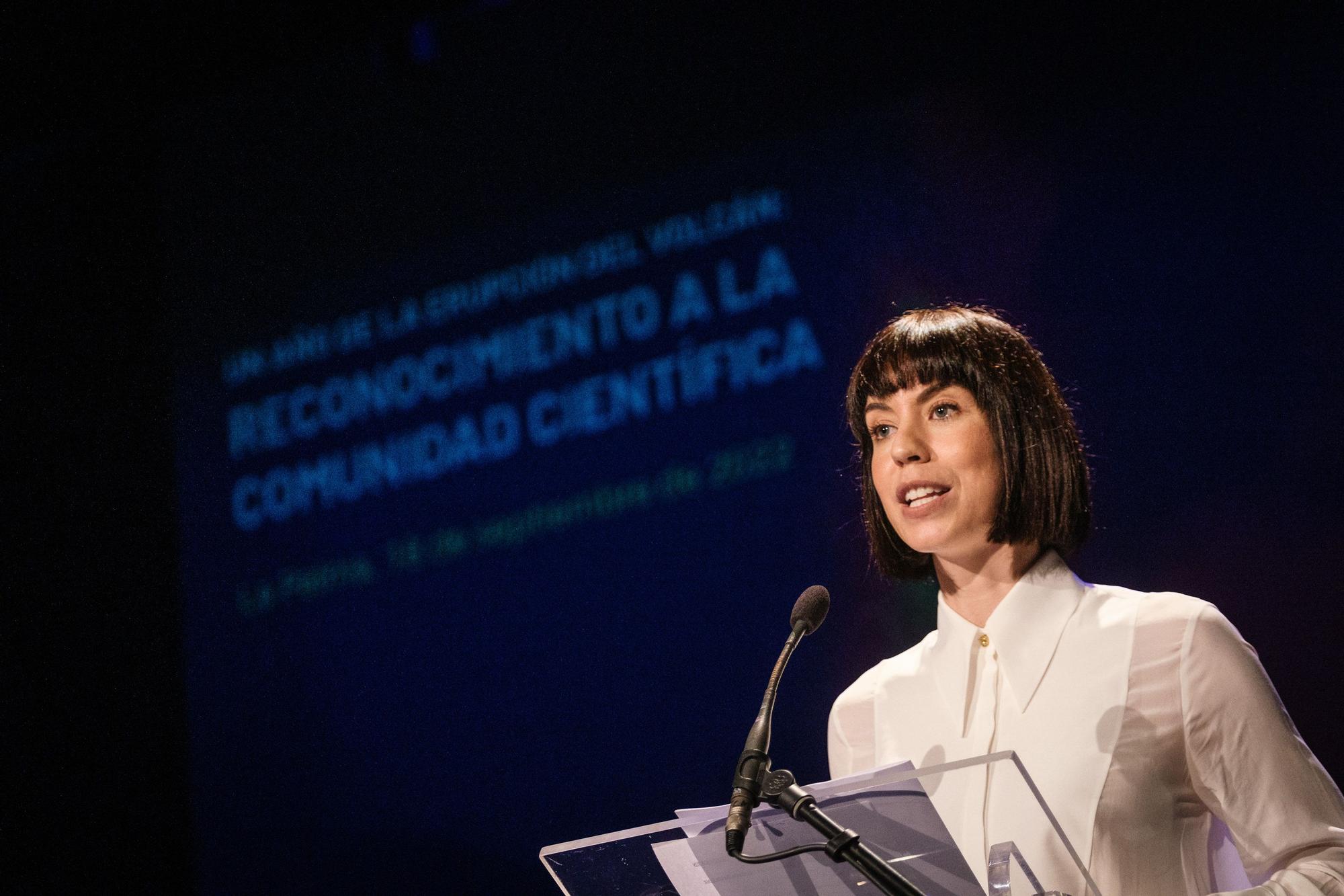 Acto institucional por el aniversario de la erupción de La Palma