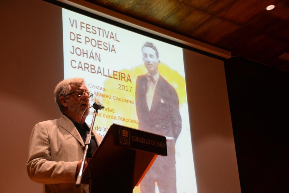 Acento feminino nos premios Johán Carballeira