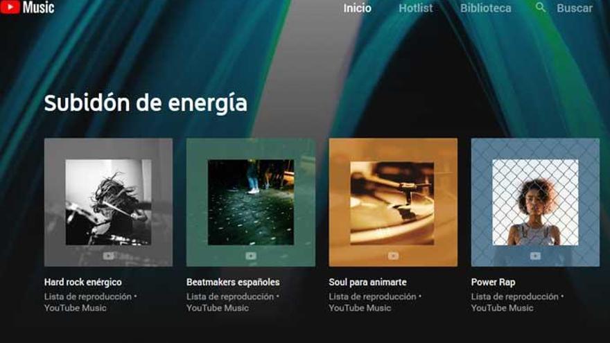 YouTube Music llega a España.