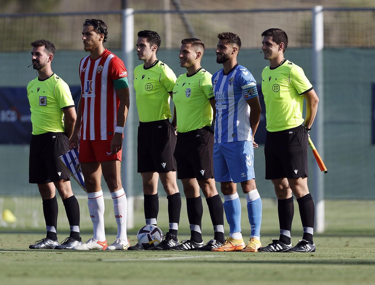 El Málaga CF ya jugó en pretemporada el curso pasado ante el Almería.