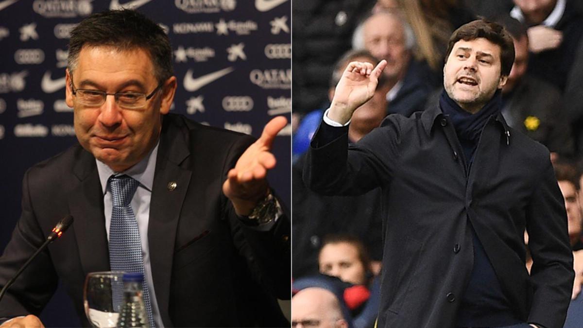 Bartomeu and Pochettino