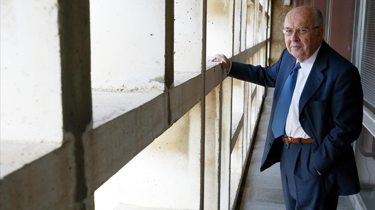 El historiador Jordi Nadal. El historiador Jordi Nadal.