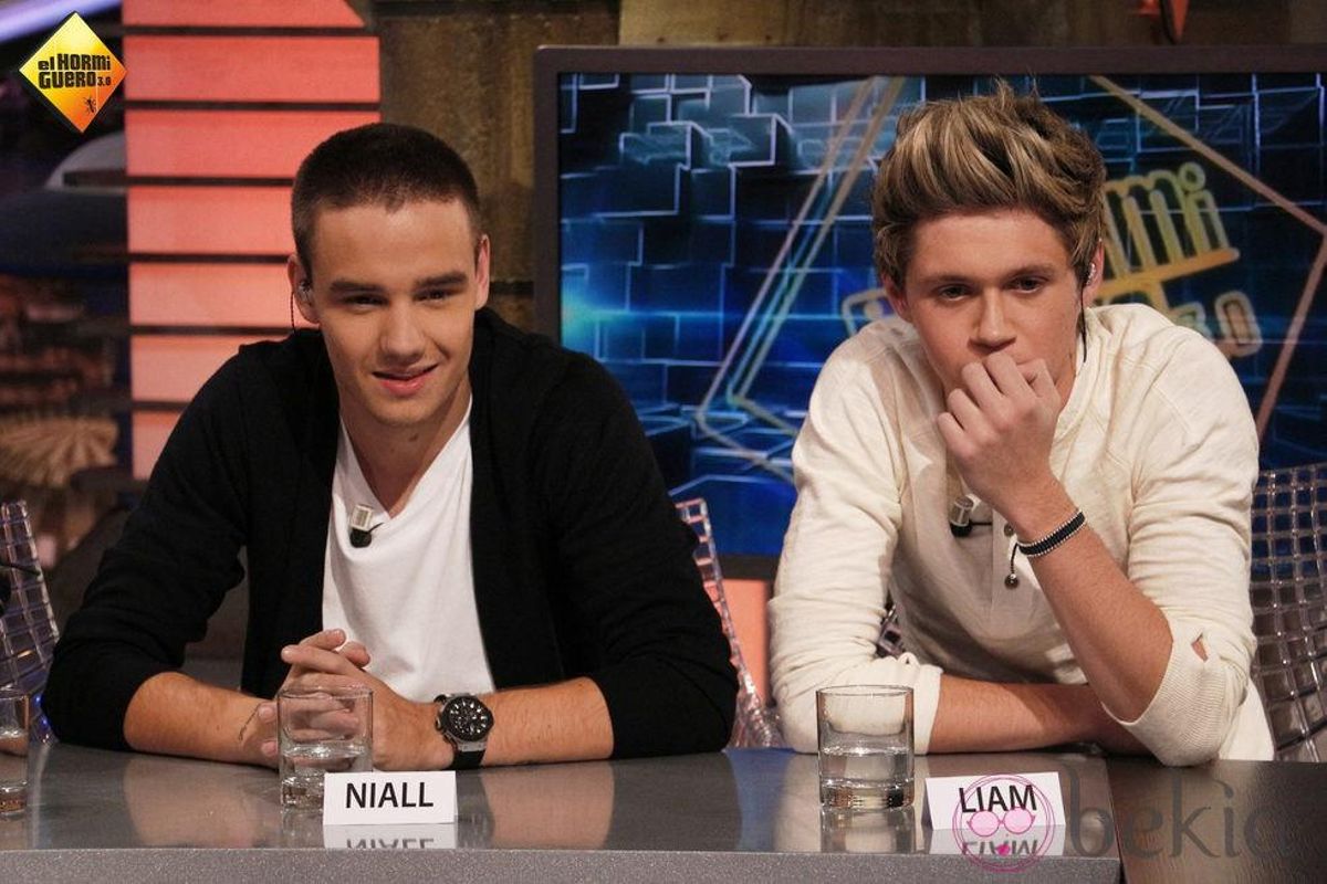 One direction visitando el Hormiguero en 2012