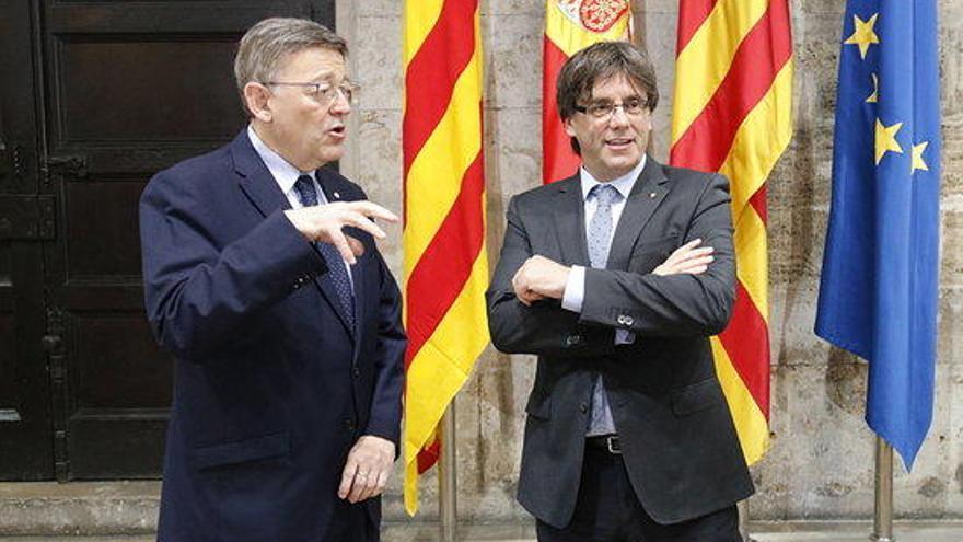 Ximo Puig I Carles Puigdemont