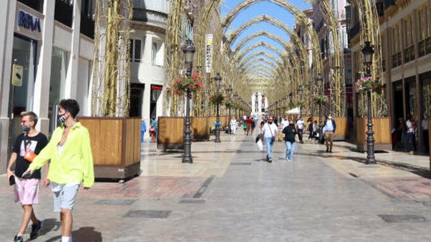 Calle Larios, de Málaga capital.