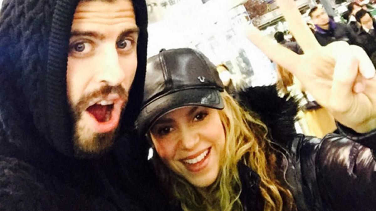 Gerard Piqué y Shakira, en Tokio