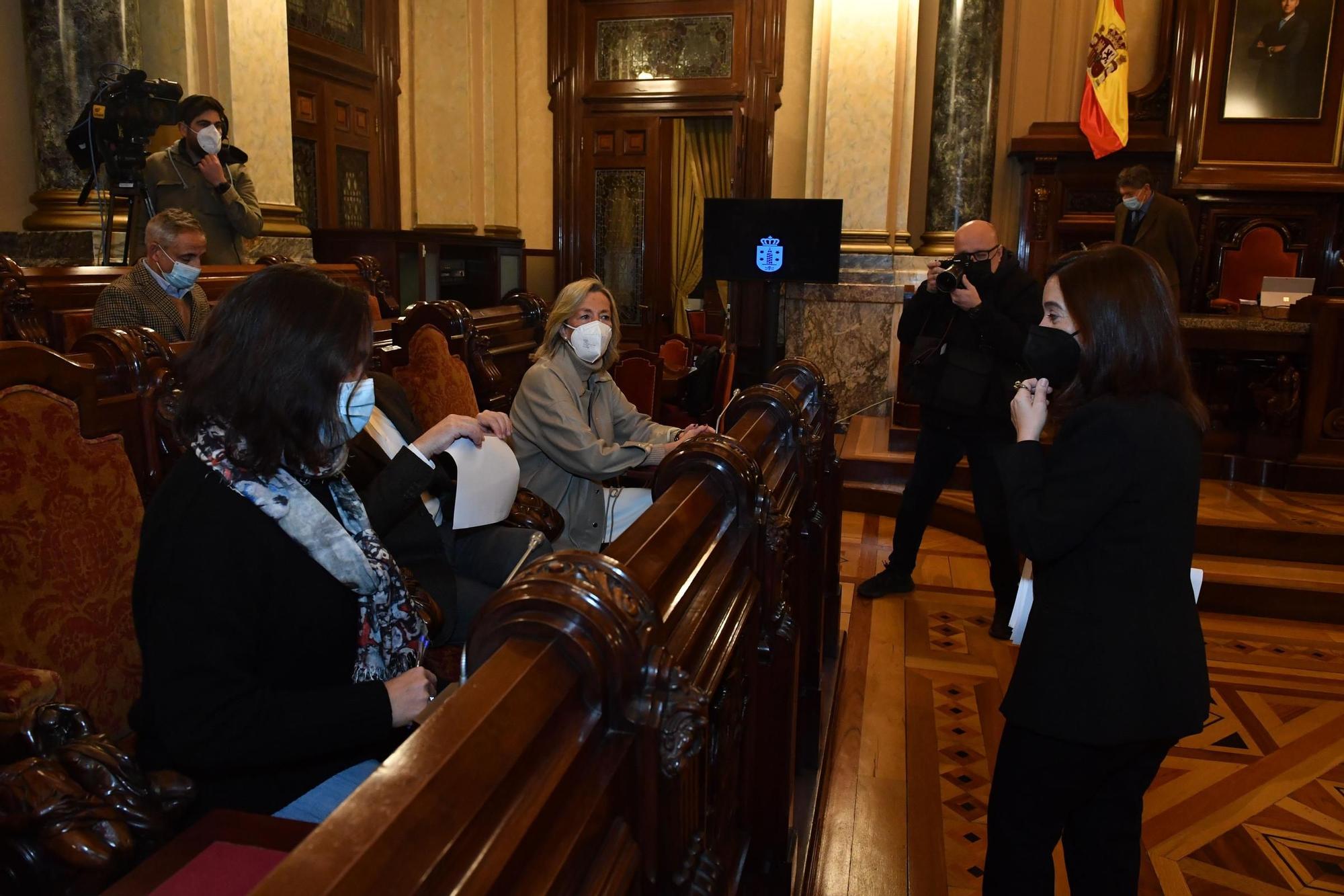 Pleno municipal A Coruña 13/01/22