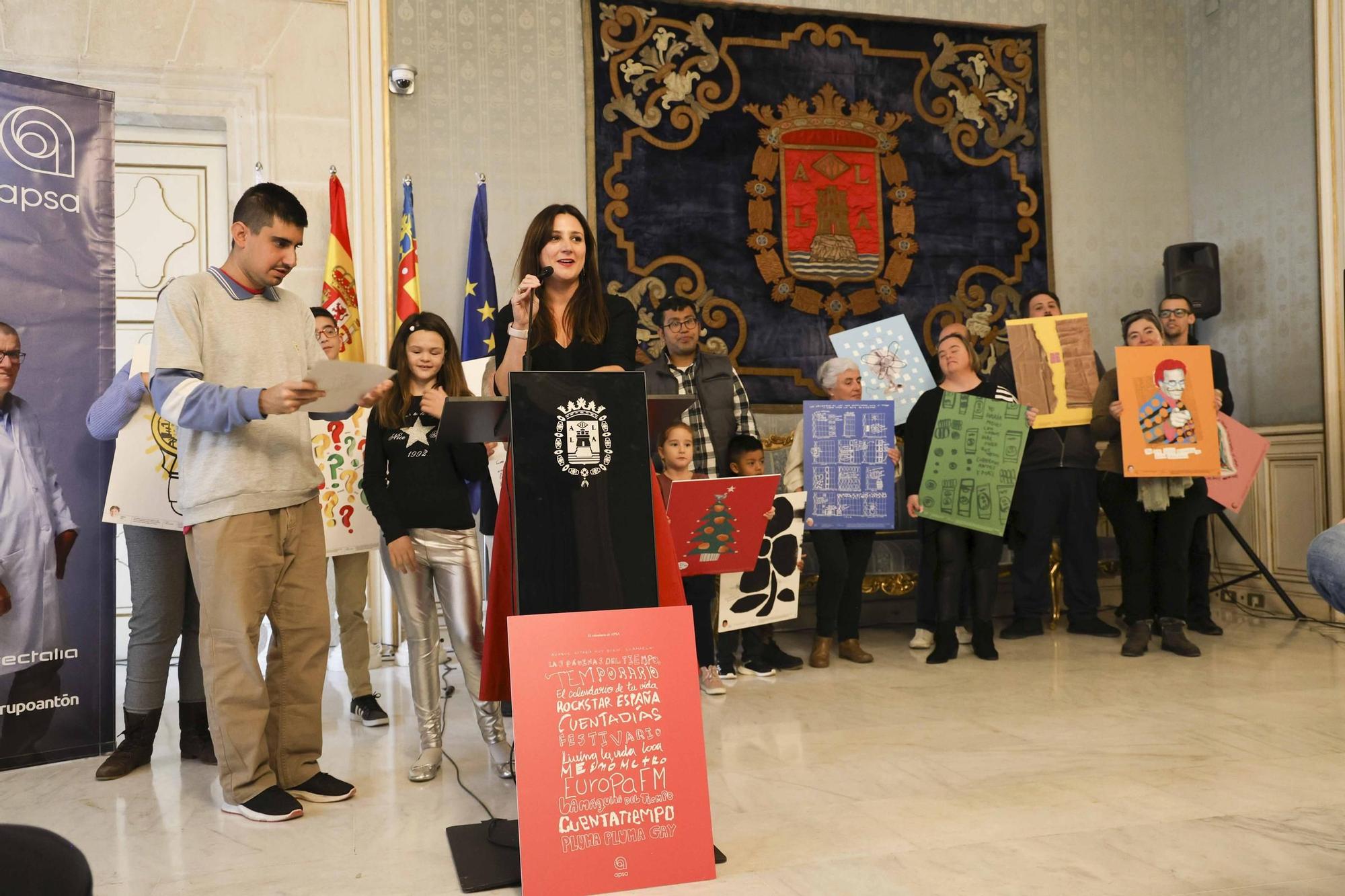 APSA presenta su calendario solidario