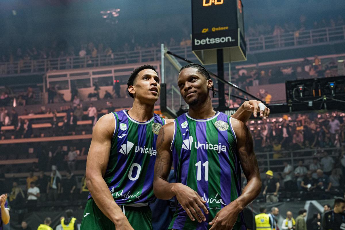 Tyson Carter fue decisivo en la semifinal AEK-Unicaja de la Final Four.