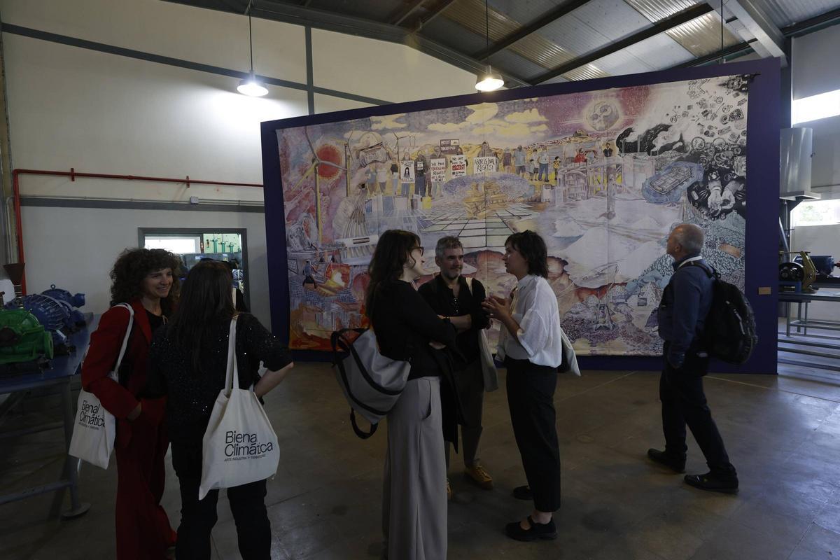 EN IMÁGENES: la primera Bienal Climática en Avilés