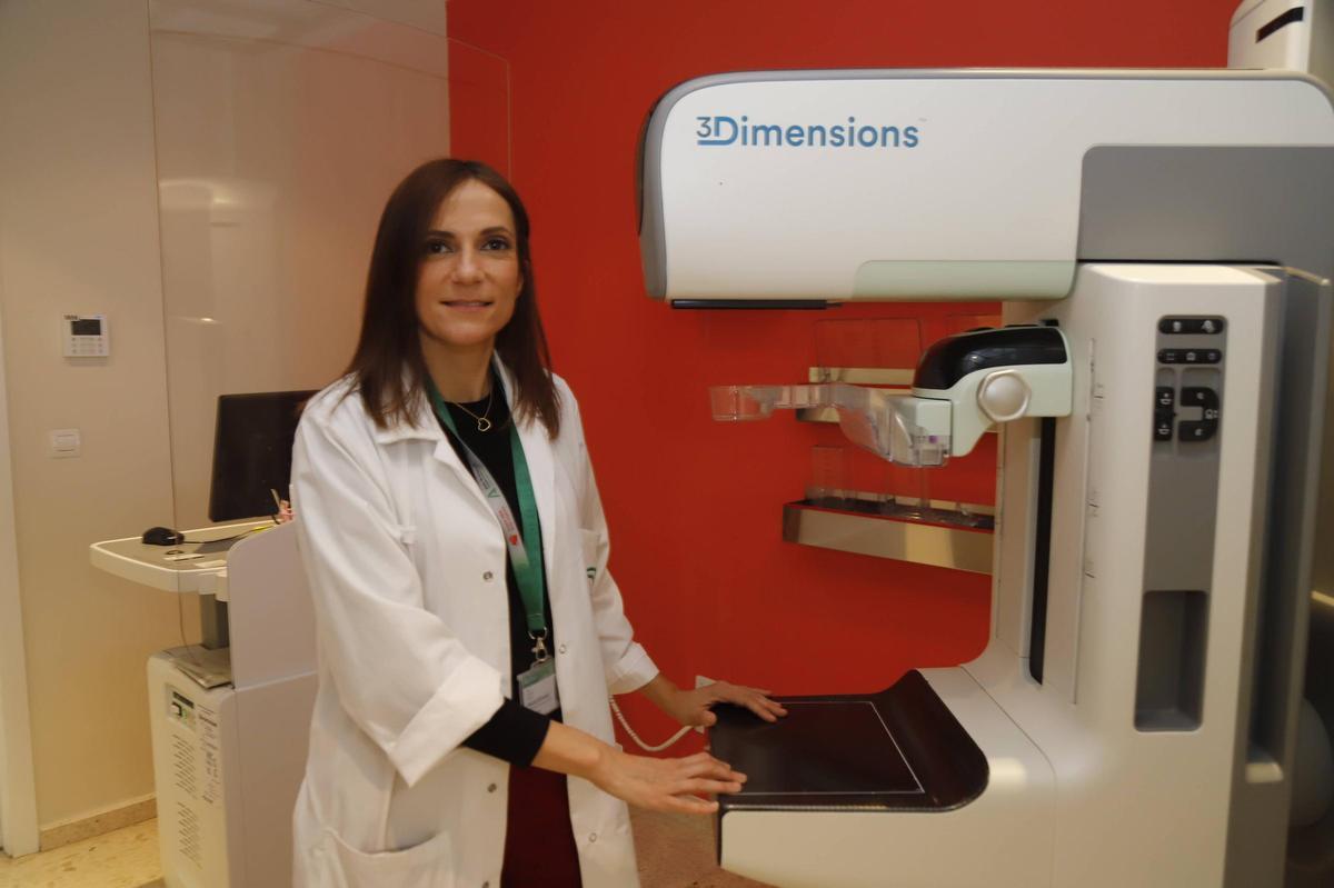 La especialista en Radiodiagnóstico del hospital Reina Sofía, Sara Romero.