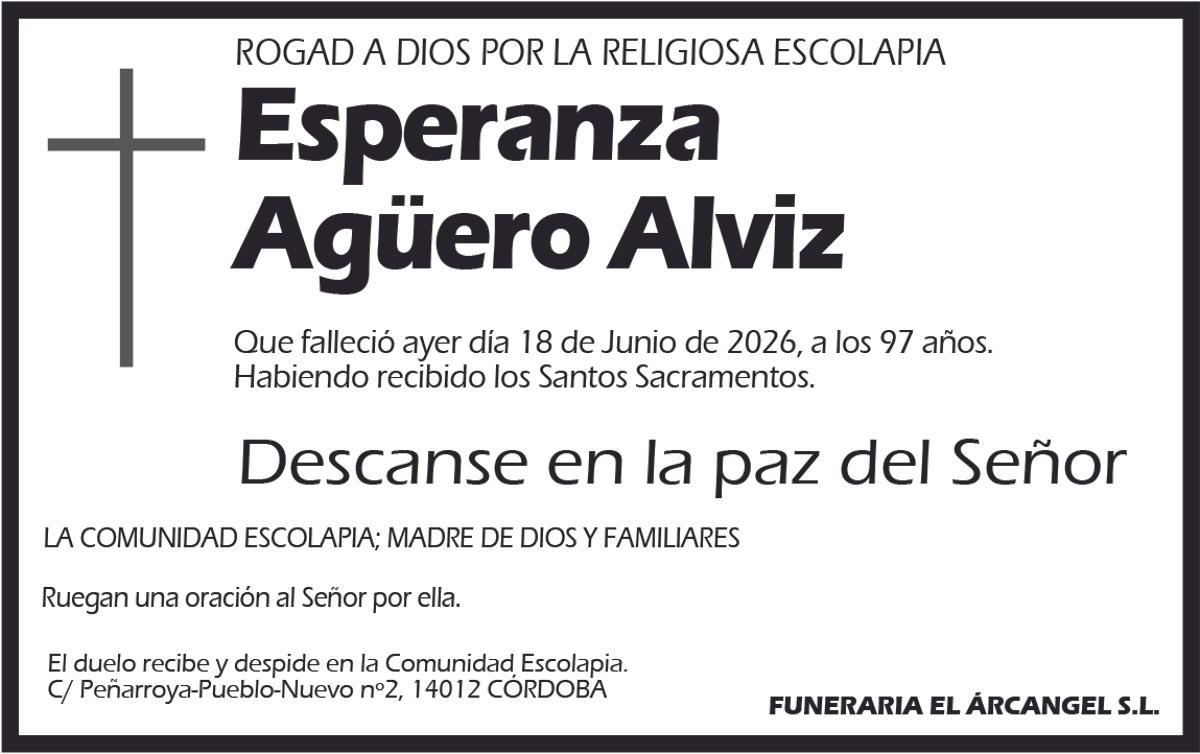Esperanza Agüero Alviz