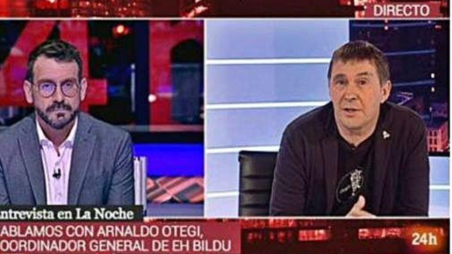 Otegi es va negar a condemnar el terrorisme d&#039;ETA a l&#039;entrevista a RTVE.