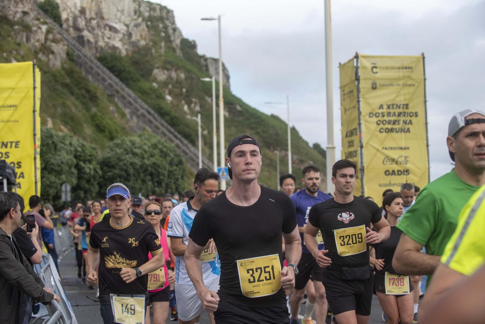 Pablo Bocelo y Vanessa Hervada ganan la carrera popular de Os Rosales