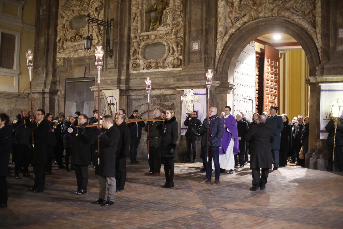 Las cofradías de Zaragoza celebran los 75 años de la Junta Coordinadora