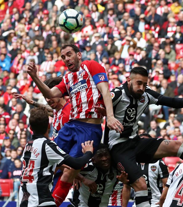 Atlético de Madrid - Levante UD, en imágenes